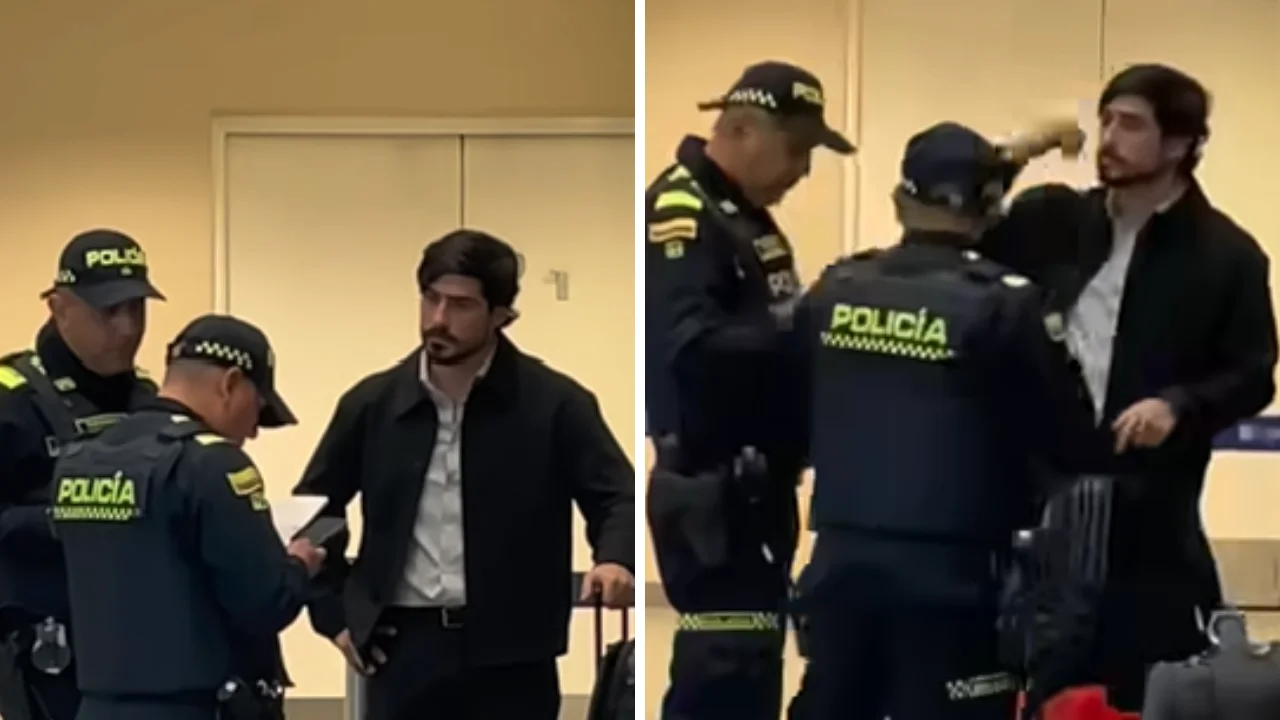 Fotos de Samuel Adrián detenido