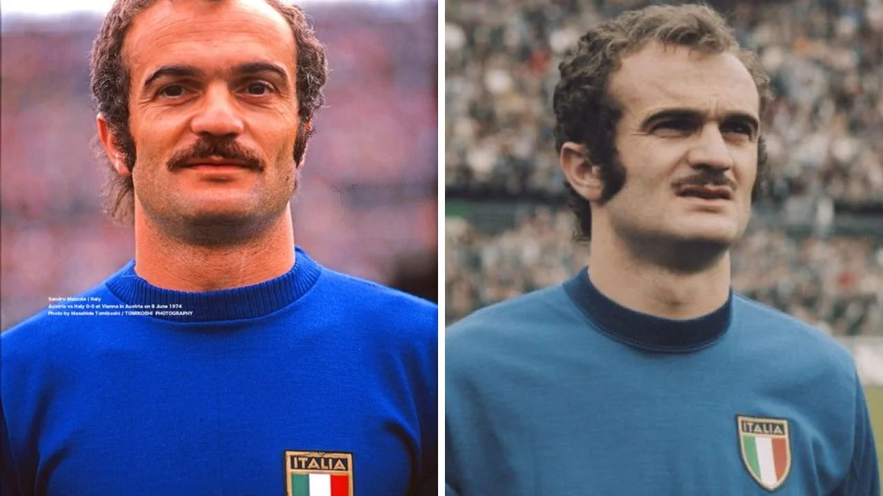 Collage de fotos de Sandro Mazzola