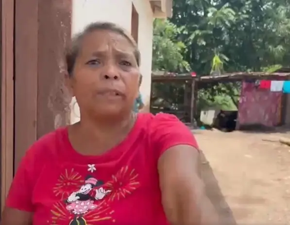 Foto de la madre del la joven que fue víctima de intento de abuso por parte de pastor