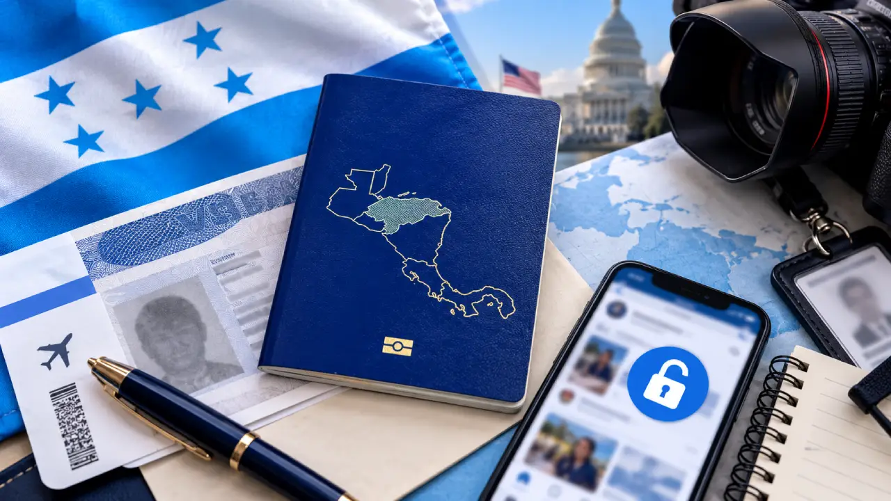 Visa americana redes