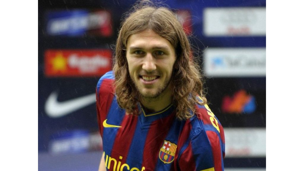 Dmitro Chygrynskiy jugador del Barcelona.