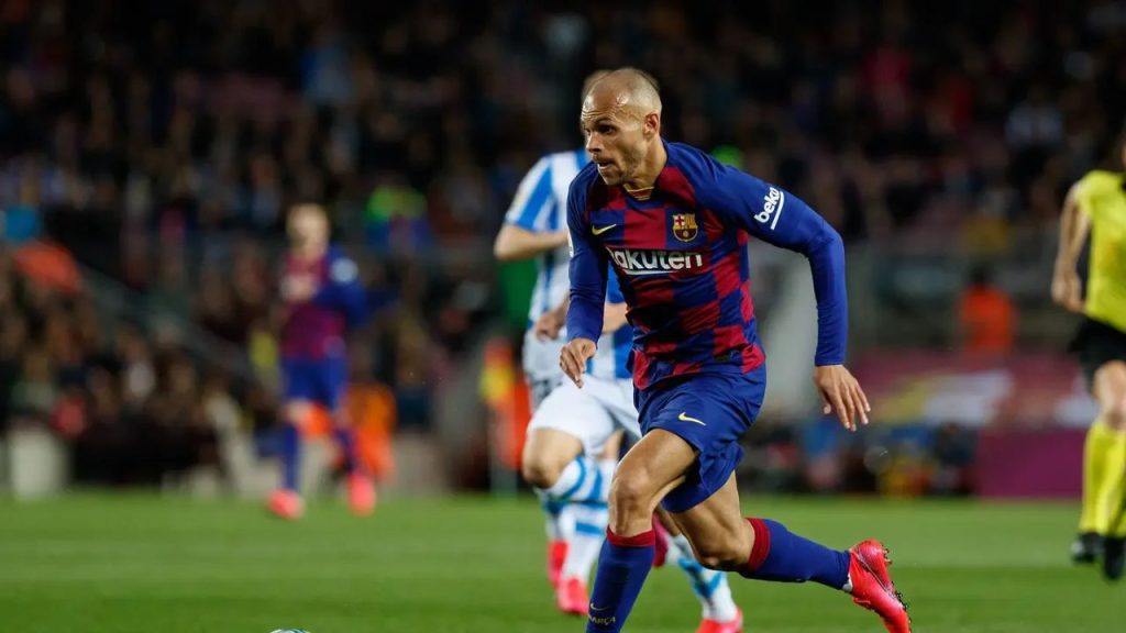 Martin Braithwaite jugador del Barcelona.