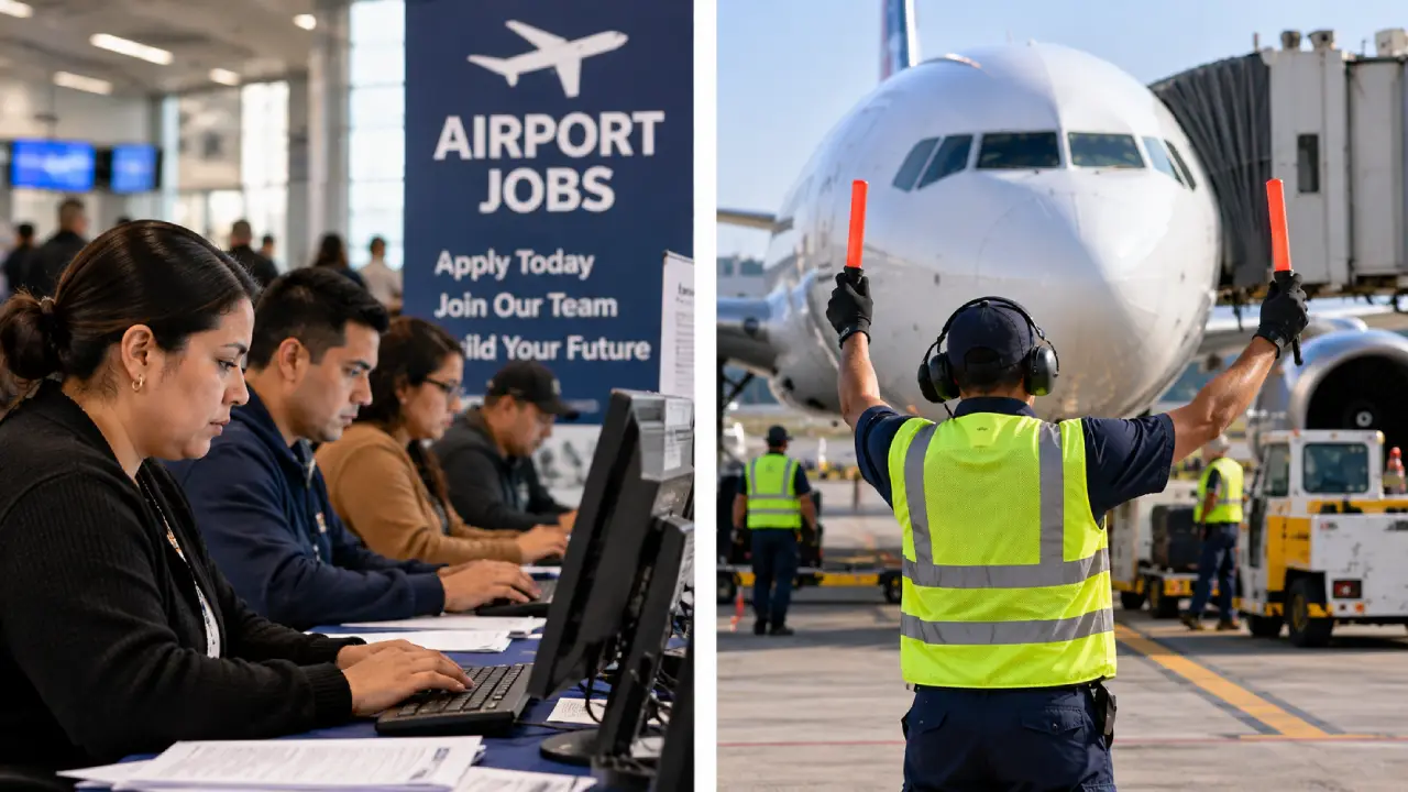 Vacantes en aeropuertos de Estados Unidos