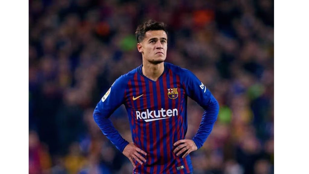 Philippe Coutinho del Barcelona.