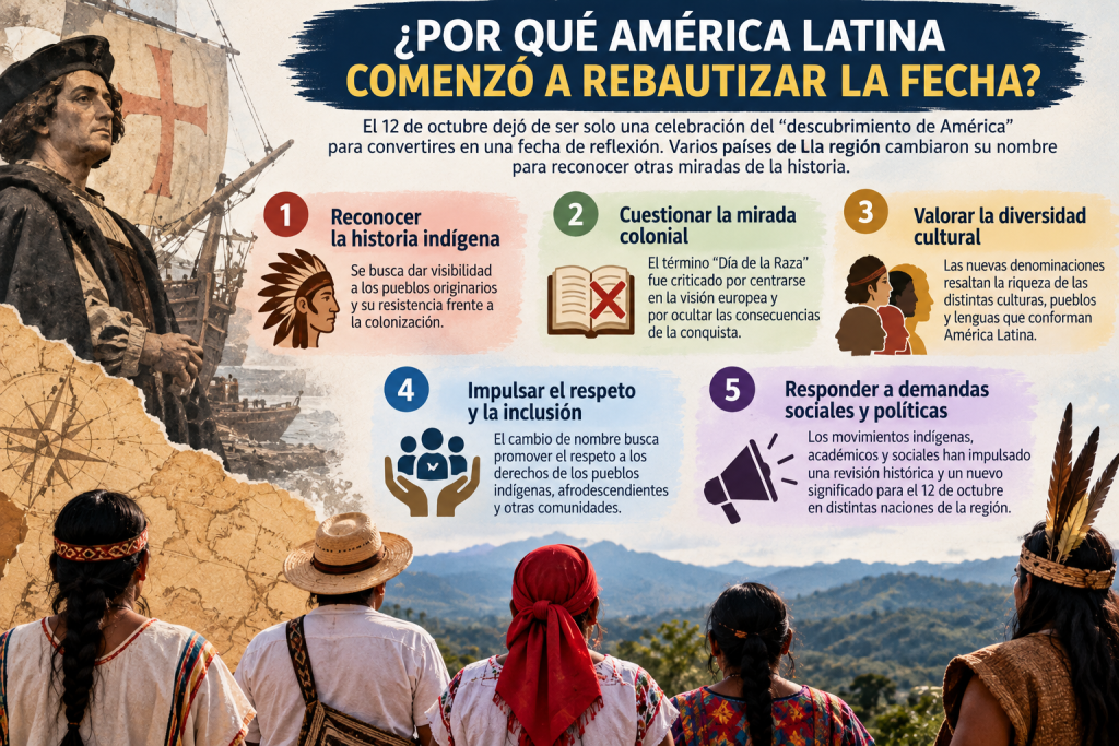 Porqué rebautizaron el Día de la Raza