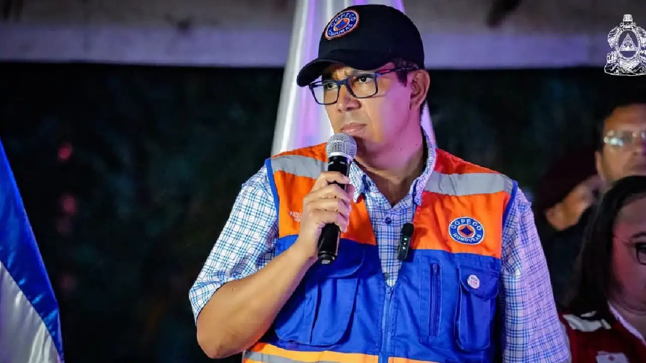 Reynaldo Sánchez, comisionado de Copeco.