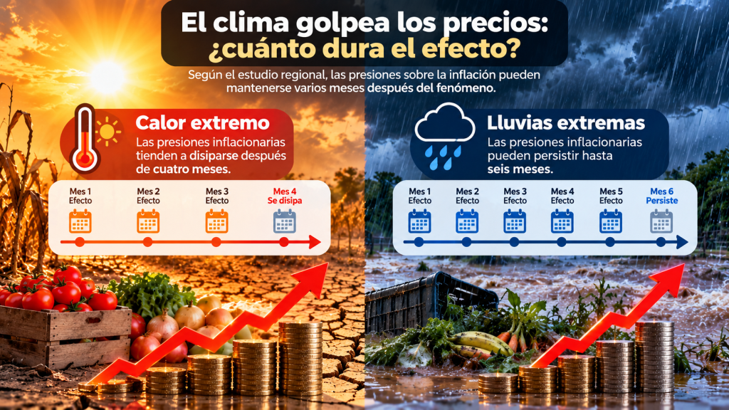los precios y el clima