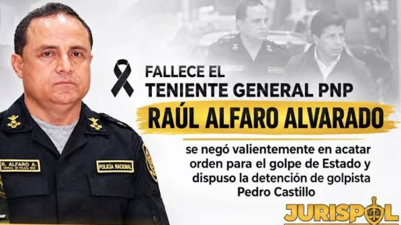 Imagen que confirmó la muerte de Raúl Alfaro Alvarado.