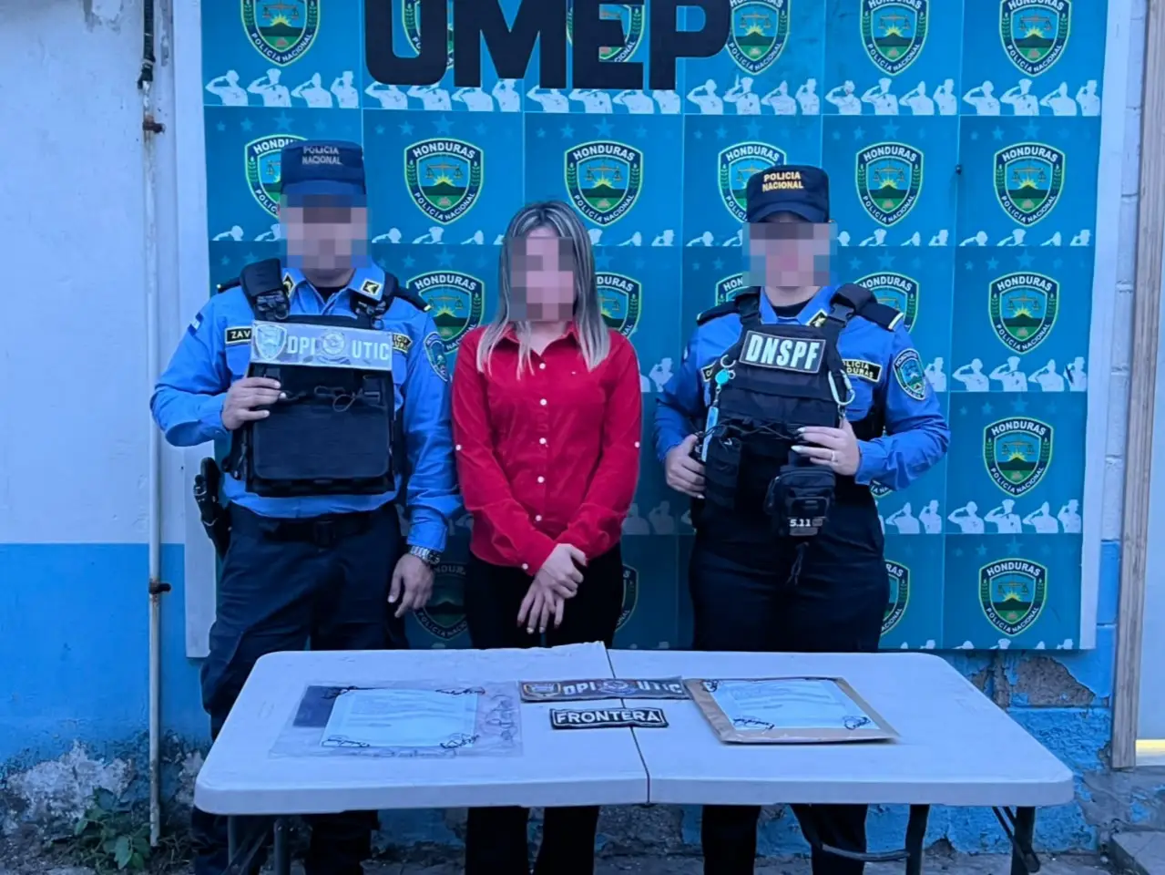 Hondureña detenida por usar visa falsa para ir a Estados Unidos