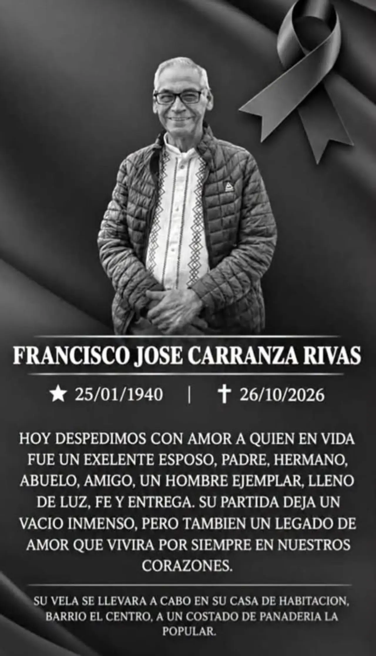 Francisco Carranza, Don Panchito