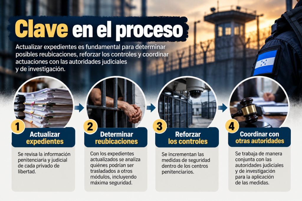 proceso en marcha en máxima seguridad