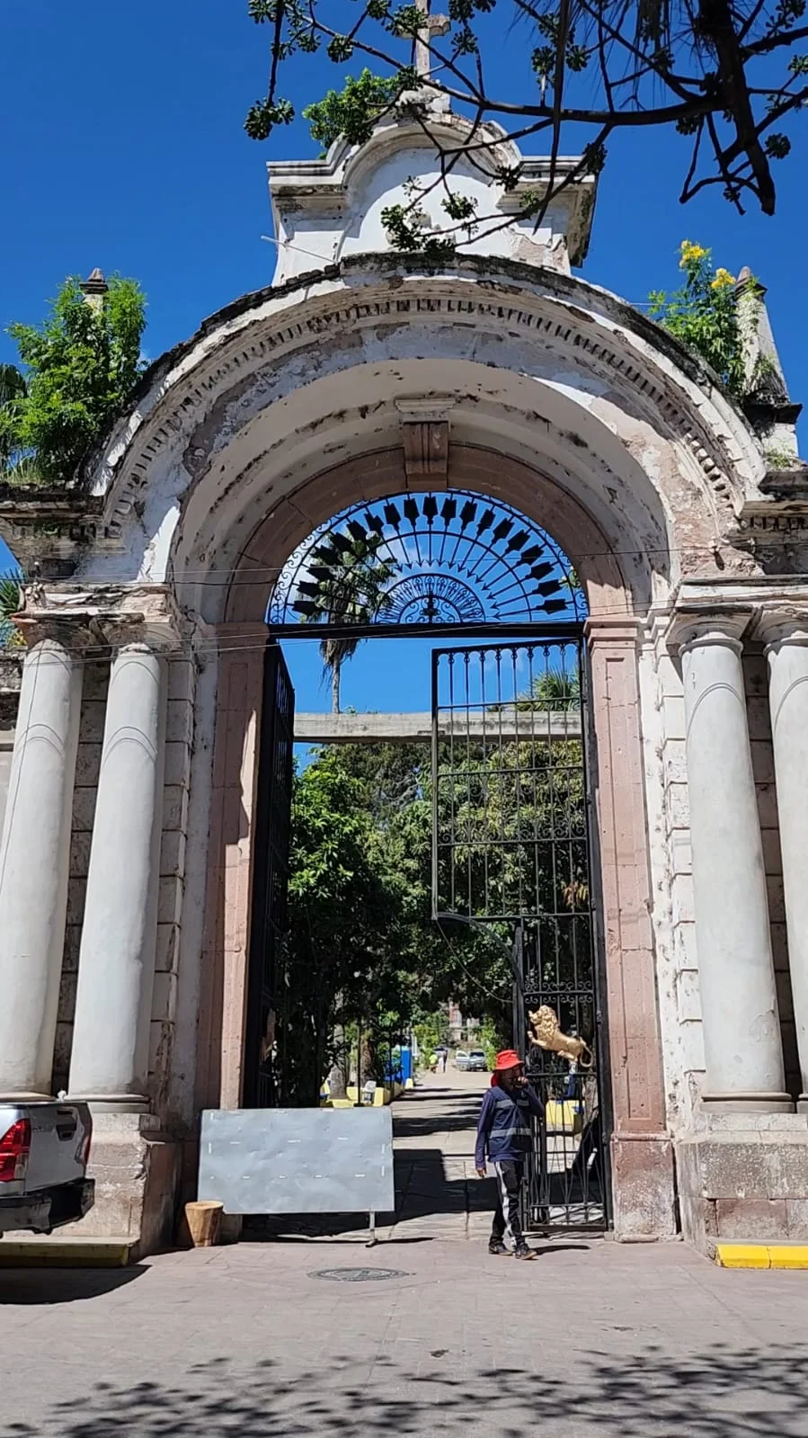 Entrada Cementerio General de Tegucigalpa
