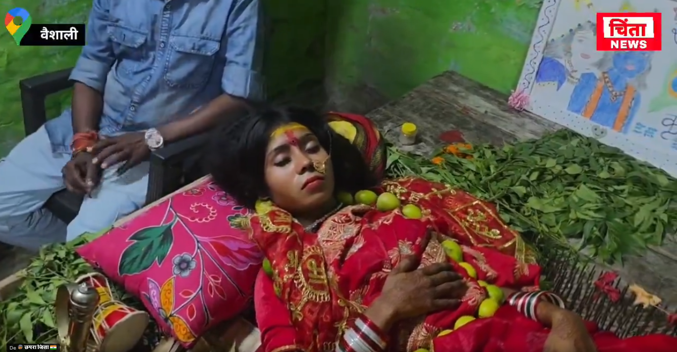 Nisha Kumari, joven poseída por diosa hindú, Maa Kali