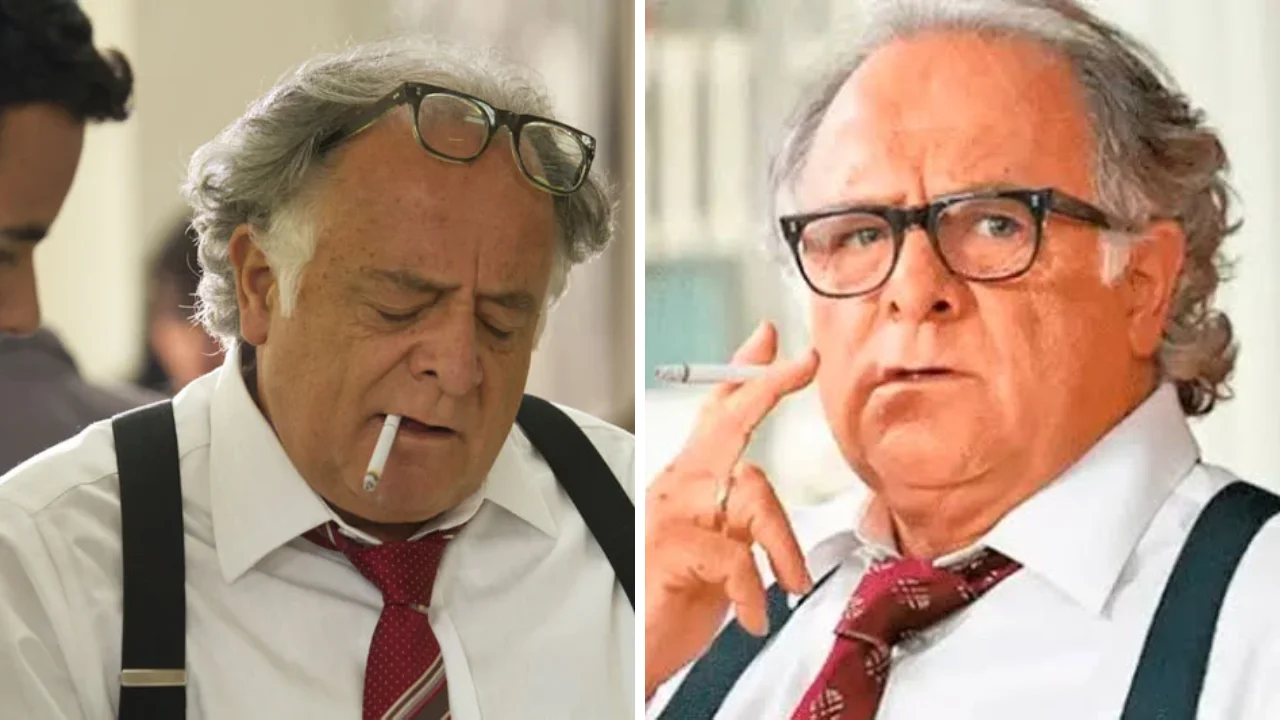 Collage de fotos de Germán Quintero en Escoabar, el ñpatrón del mal