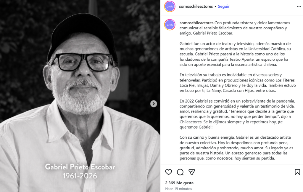 Gabriel Prieto muerte