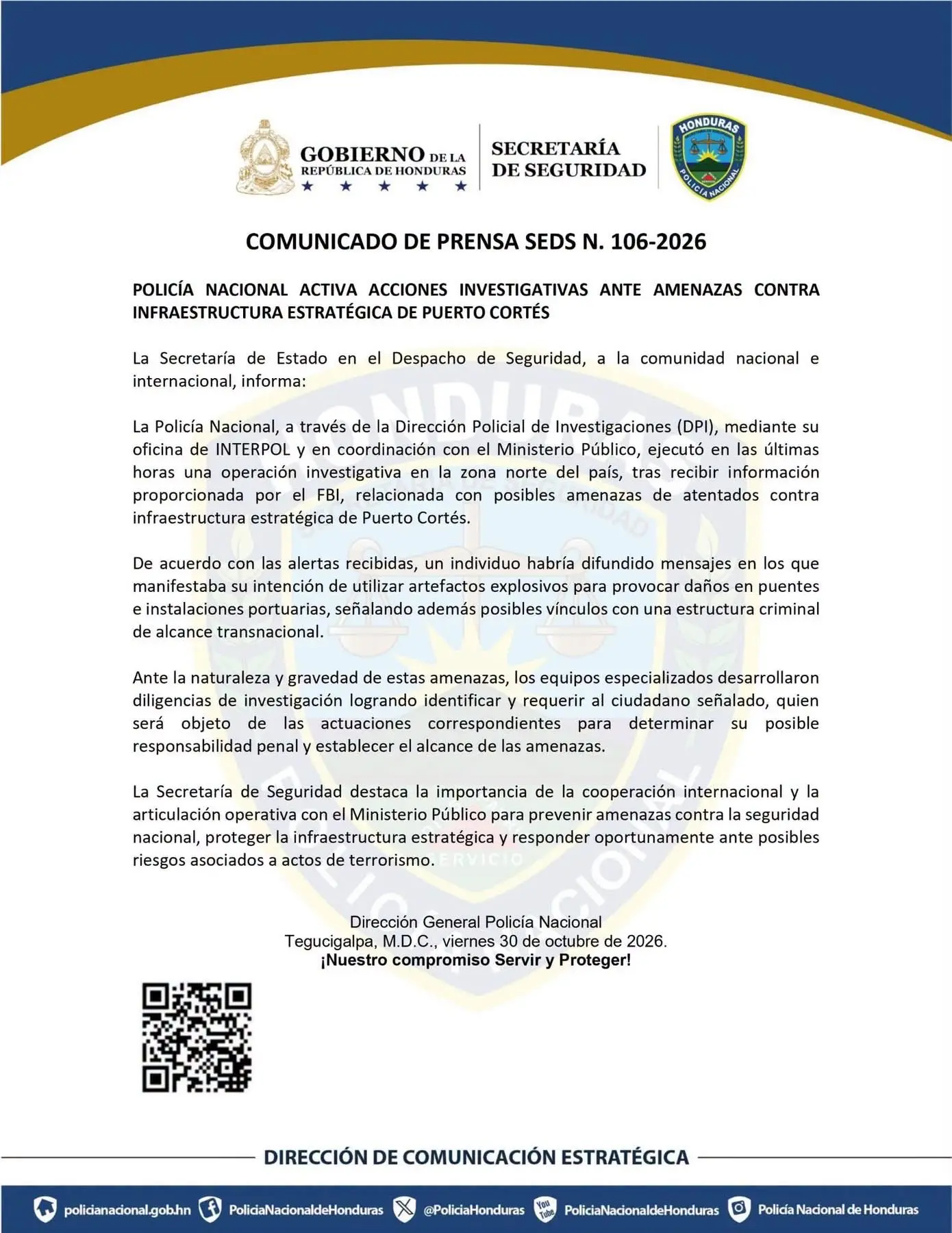 comunicado
