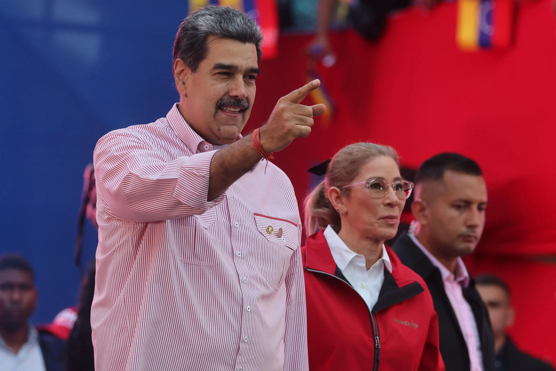 Imagen de Maduro y Cilia