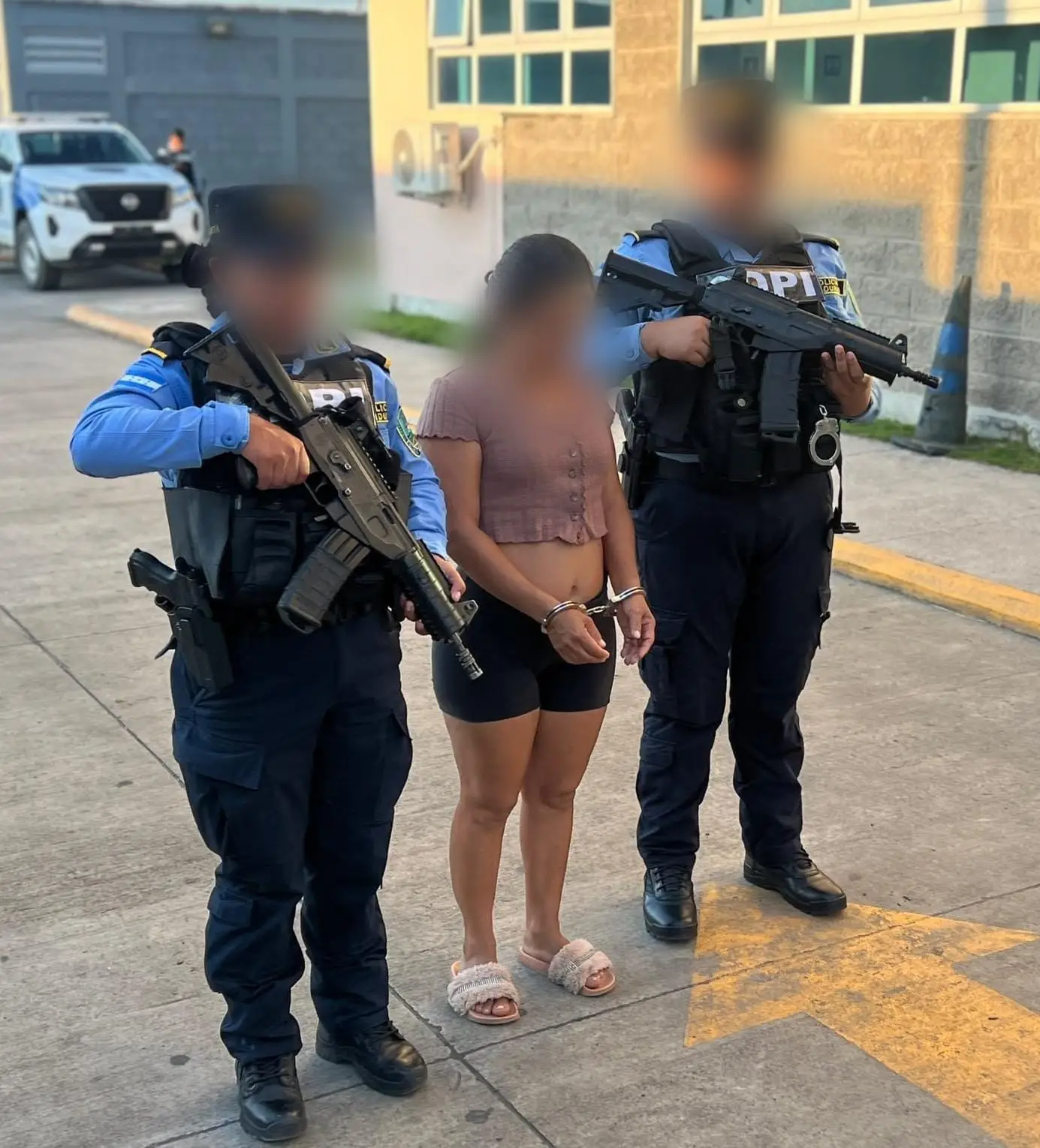 Alias 'La Nohemí', hondureña capturada por estafa en El Progreso