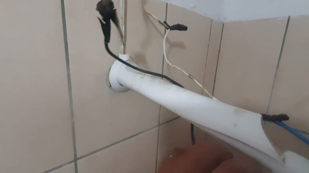 cables quemado