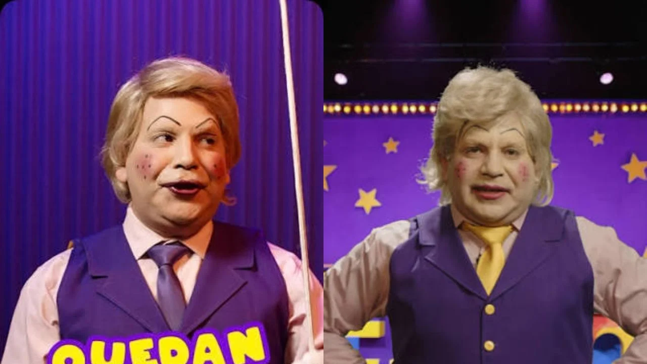 PAblo Zamora interpretando a Popín.