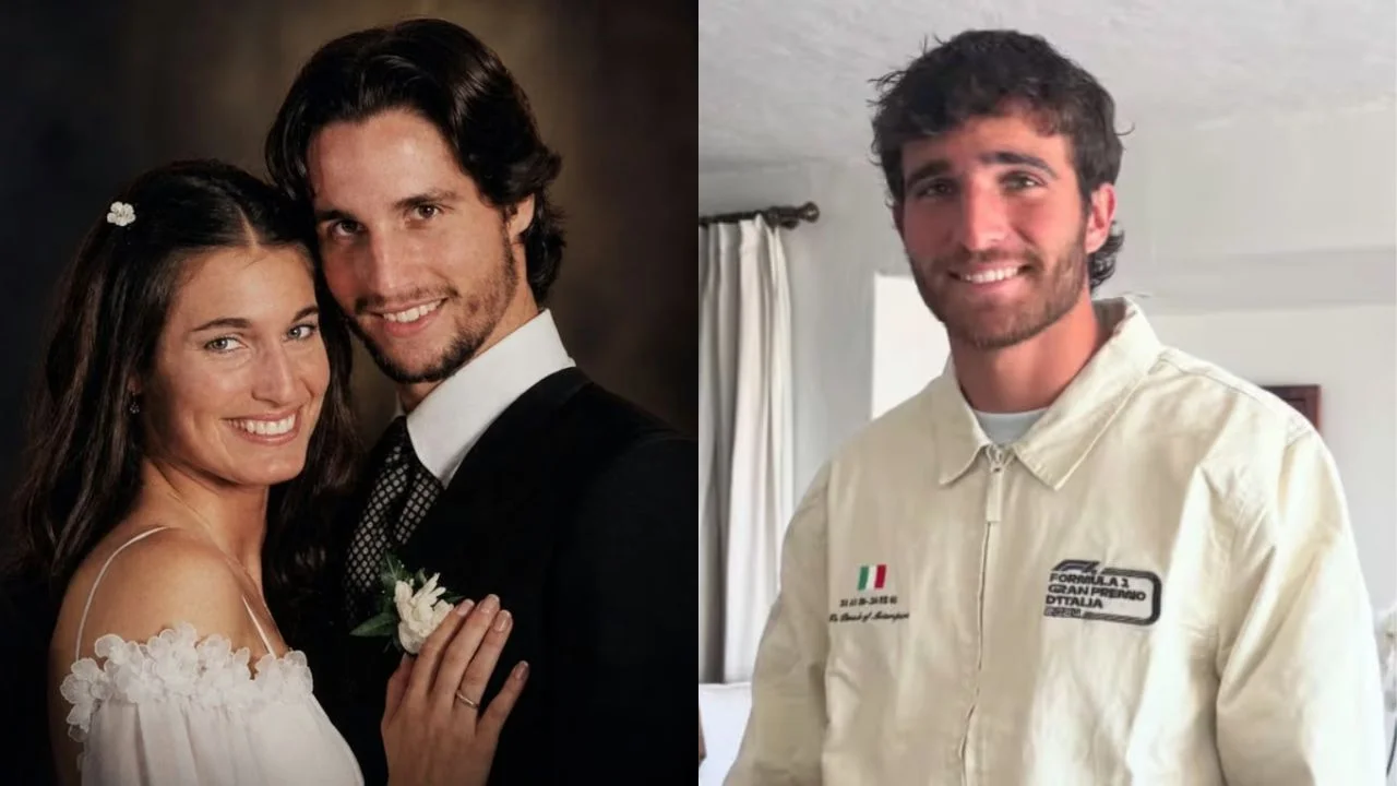 Darío Giordano junto a Romina Yan y su hijo Valentín.