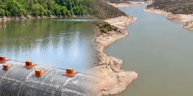 Imagen de Los Laureles vuelve a inflar cortina y alista bombeo de agua hacia La Concepción