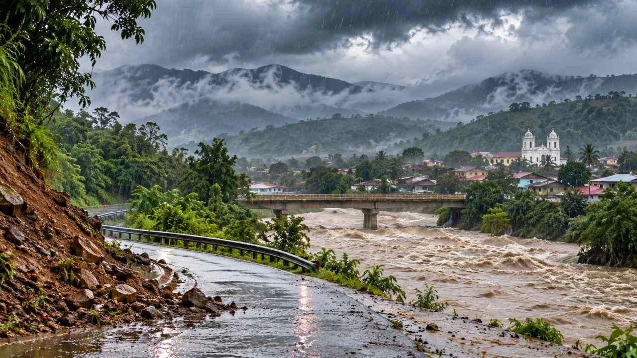 Las lluvias ponen bajo "alerta verde" a Copán, Cortés, Santa Bárbara y el DC Imagen de Las lluvias ponen bajo "alerta verde" a Copán, Cortés, Santa Bárbara y el DC