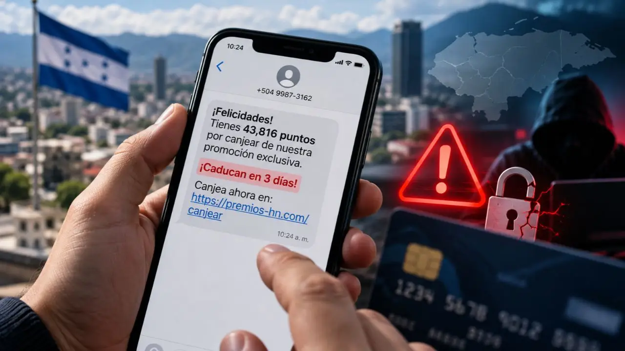 Alertan sobre falsos mensajes de premios para robar información bancaria Imagen de Alertan sobre falsos mensajes de premios para robar información bancaria
