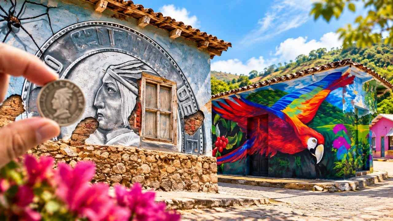 El pueblo de Honduras donde más de 200 murales cuentan historias Imagen de El pueblo de Honduras donde más de 200 murales cuentan historias