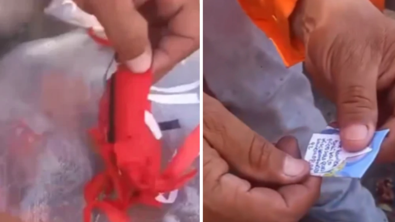 Lo tenían con alfileres: ciudadanos deshacen presunto amarre de hechicería Imagen de Lo tenían con alfileres: ciudadanos deshacen presunto amarre de hechicería