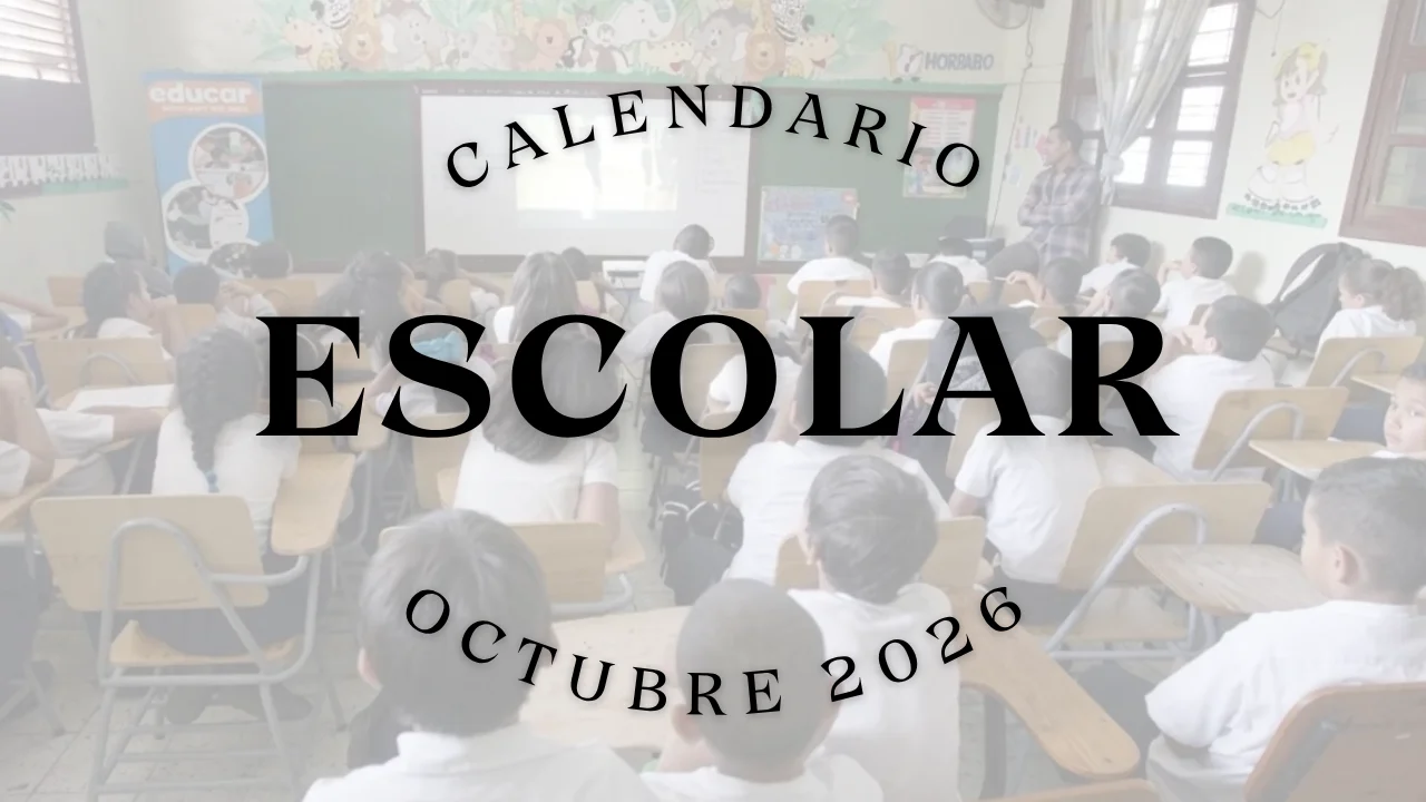 Calendario escolar de octubre 2026 en Honduras: fechas de vacaciones y evaluaciones Imagen de Calendario escolar de octubre 2026 en Honduras: fechas de vacaciones y evaluaciones