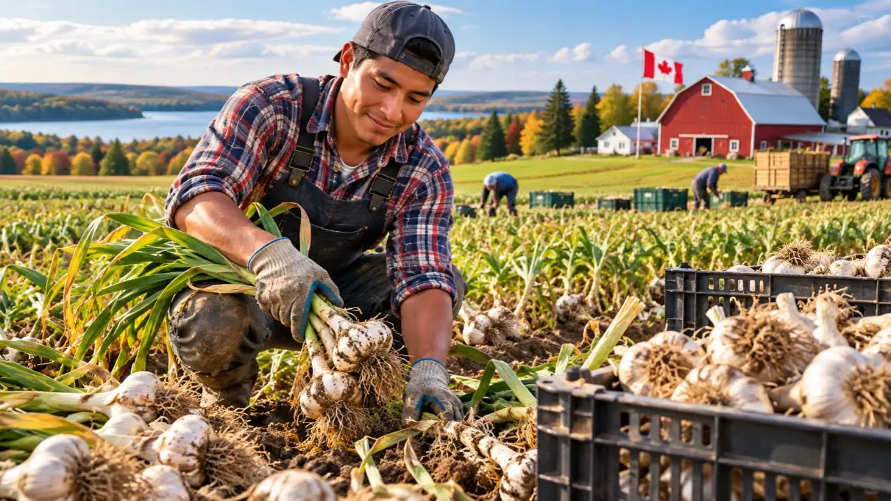 Canadá busca trabajadores hondureños para cultivo de ajos: cómo aplicar Imagen de Canadá busca trabajadores hondureños para cultivo de ajos: cómo aplicar