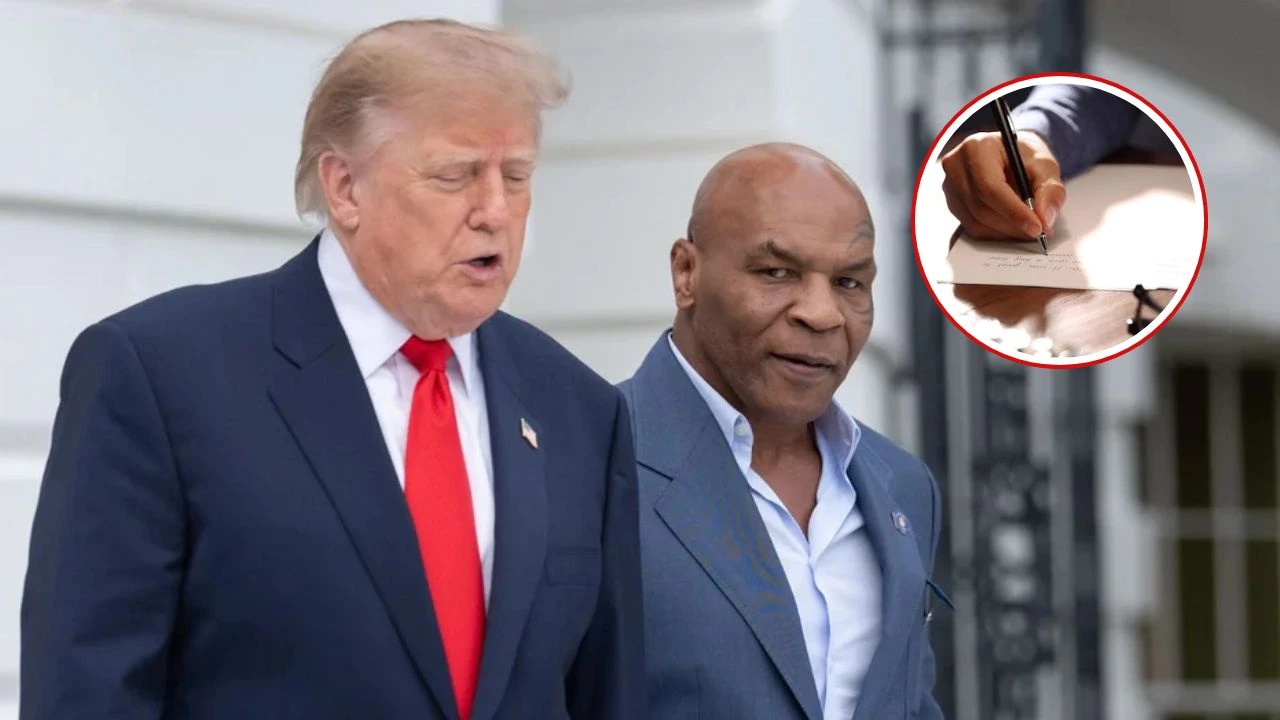 Imagen de Mike Tyson entrega en la Casa Blanca pedido de indulto para Sean 'Diddy'