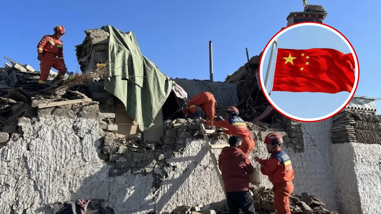 Terremoto de magnitud 7 en China deja al menos 16 fallecidos en el Tíbet Imagen de Terremoto de magnitud 7 en China deja al menos 16 fallecidos en el Tíbet