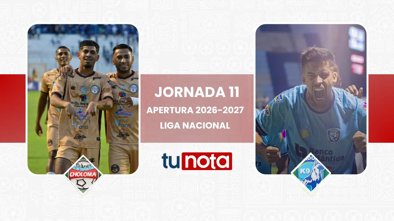 Choloma vs. Génesis EN VIVO: hora, canal y dónde ver la jornada 11 Imagen de Choloma vs. Génesis EN VIVO: hora, canal y dónde ver la jornada 11