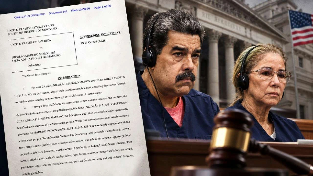 Cilia Flores y Maduro irán mañana ante el juez por nuevos cargos Imagen de Cilia Flores y Maduro irán mañana ante el juez por nuevos cargos