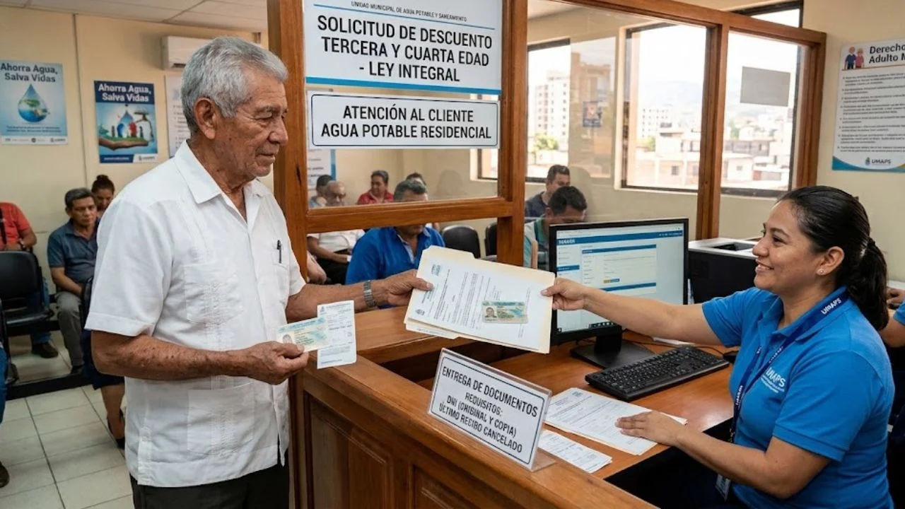Cómo obtener el descuento de la tercera edad en agua potable en Honduras Imagen de Cómo obtener el descuento de la tercera edad en agua potable en Honduras