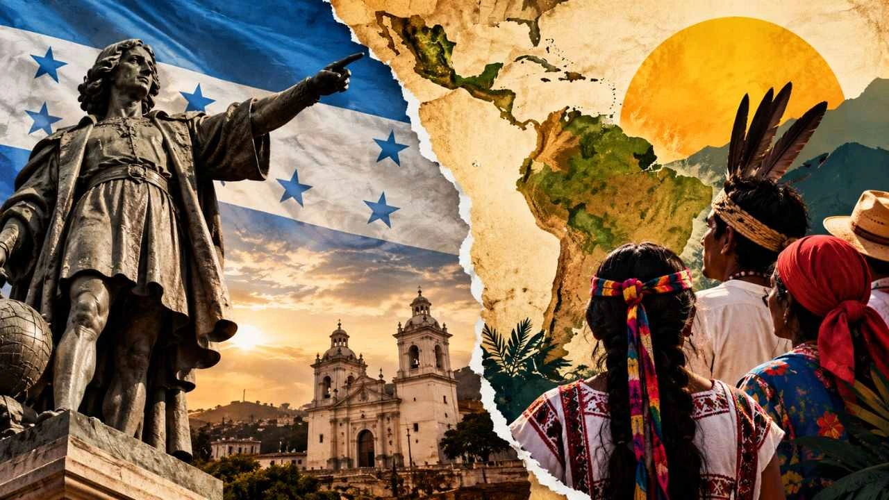 Honduras aún le dice Día de la Raza a una fecha que América rebautizó Imagen de Honduras aún le dice Día de la Raza a una fecha que América rebautizó