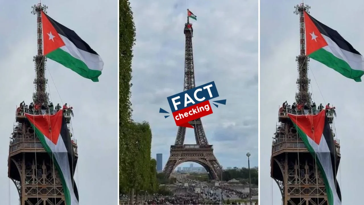 ¿Es verdad que la bandera de Palestina está sobre la Torre Eiffel? Esto se sabe Imagen de ¿Es verdad que la bandera de Palestina está sobre la Torre Eiffel? Esto se sabe