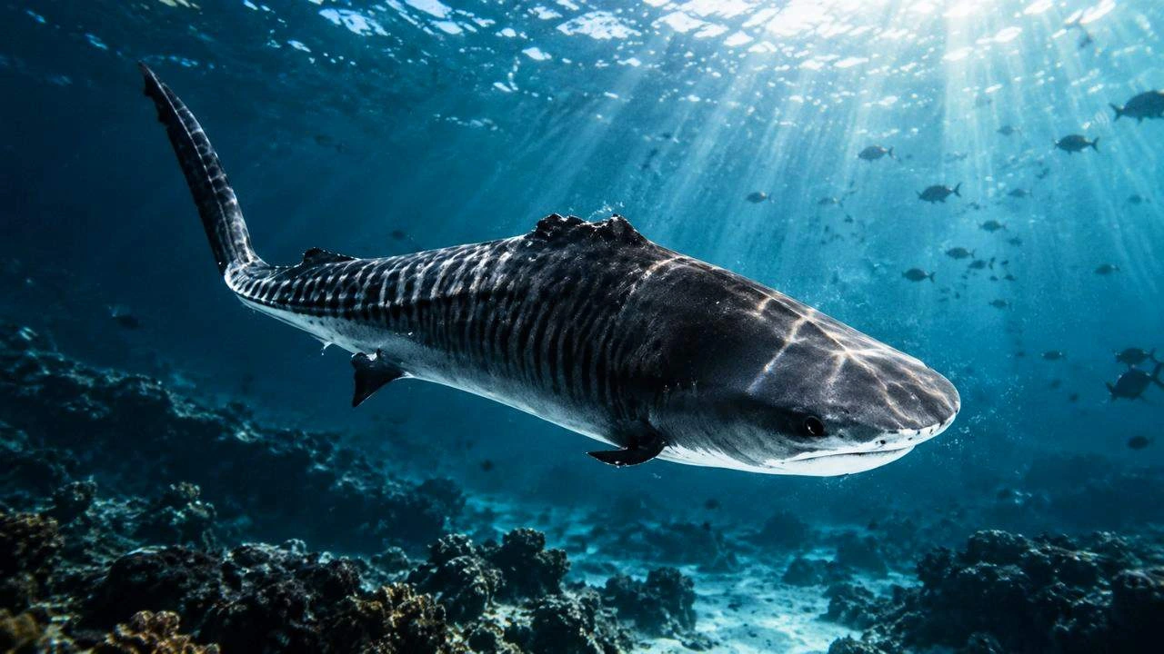 Le cortaron las aletas, pero la tiburón Fin aprendió a sobrevivir en el mar Imagen de Le cortaron las aletas, pero la tiburón Fin aprendió a sobrevivir en el mar