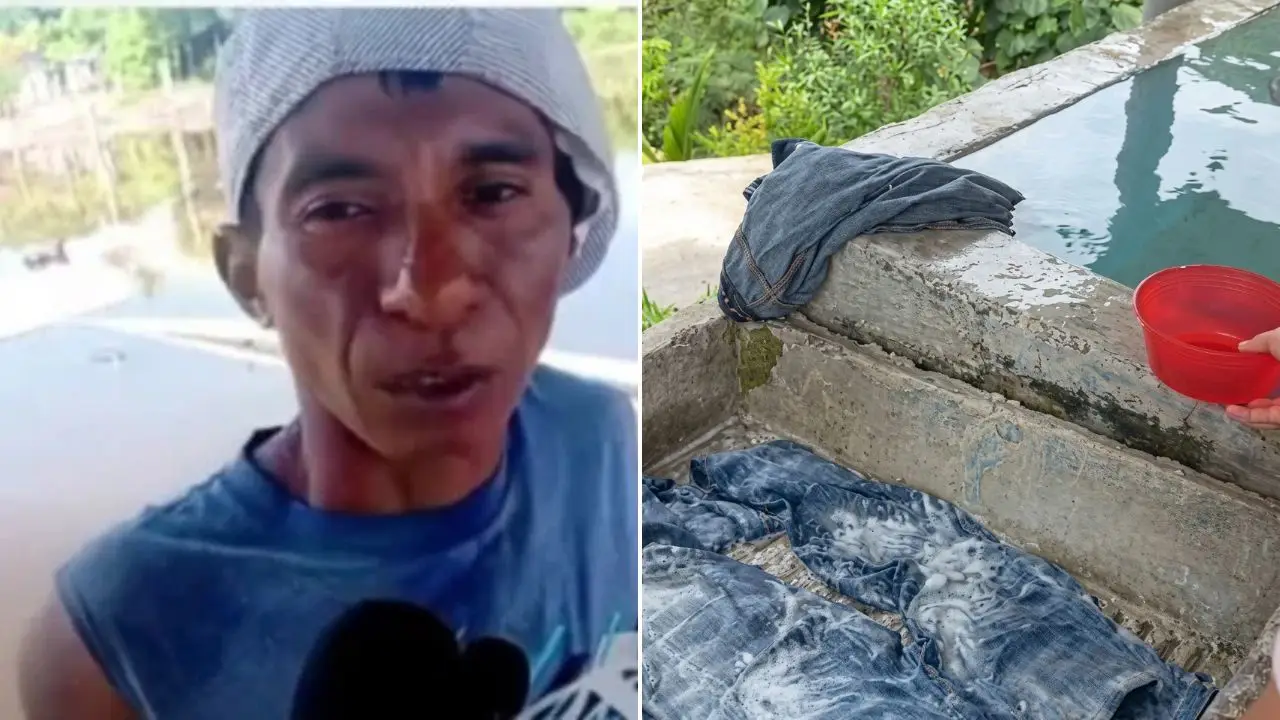 ¡A 30 lempiras por docena!: Hondureño se gana la vida lavando ropa Imagen de ¡A 30 lempiras por docena!: Hondureño se gana la vida lavando ropa