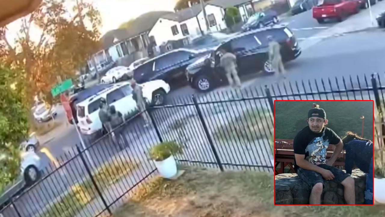 Padre hondureño es arrestado por ICE y todo queda captado en video Imagen de Padre hondureño es arrestado por ICE y todo queda captado en video