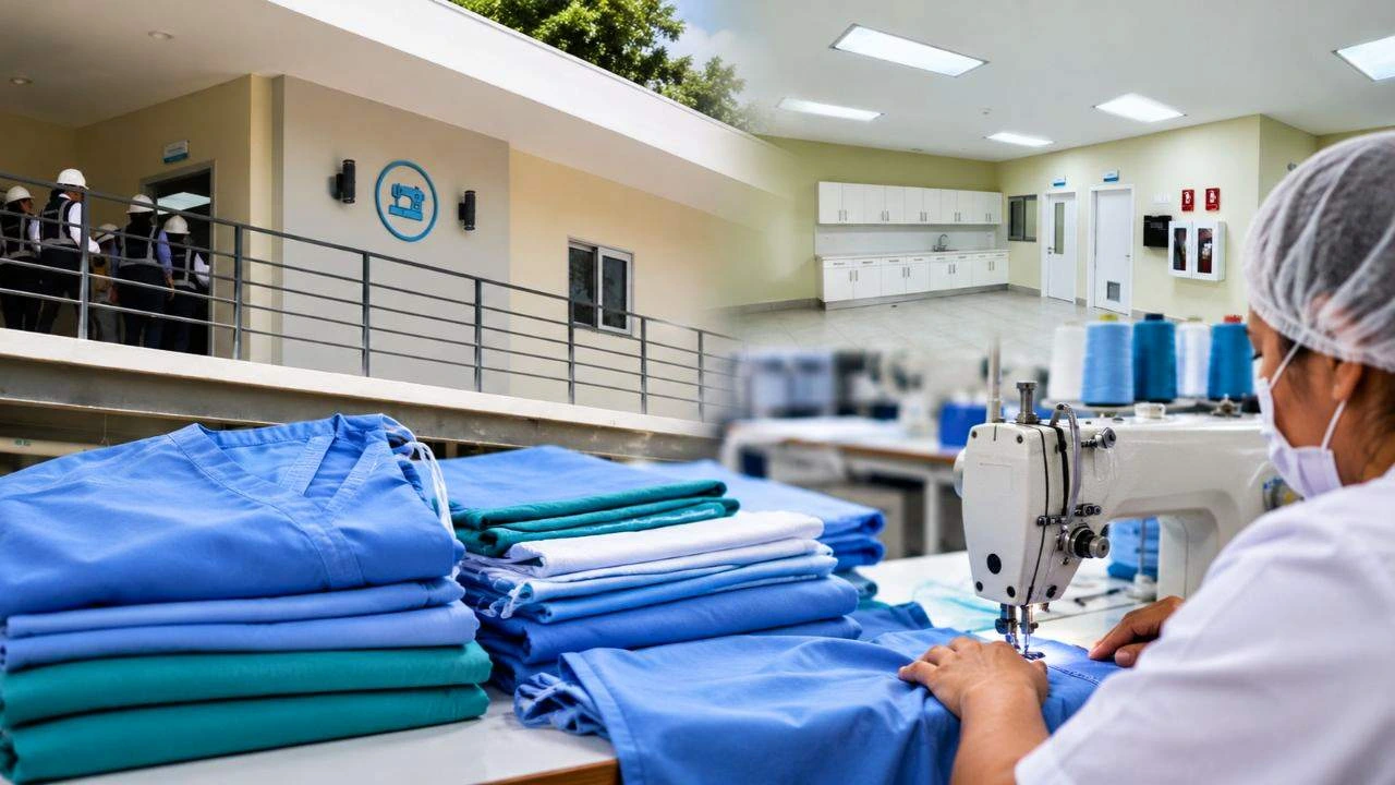 El Hospital Escuela recupera la costurería que abastece sus salas Imagen de El Hospital Escuela recupera la costurería que abastece sus salas