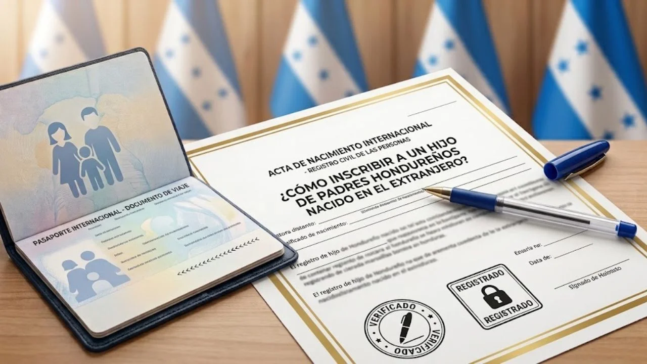 Inscribir hijos nacidos en el extranjero en Honduras: Requisitos y pasos Imagen de Inscribir hijos nacidos en el extranjero en Honduras: Requisitos y pasos