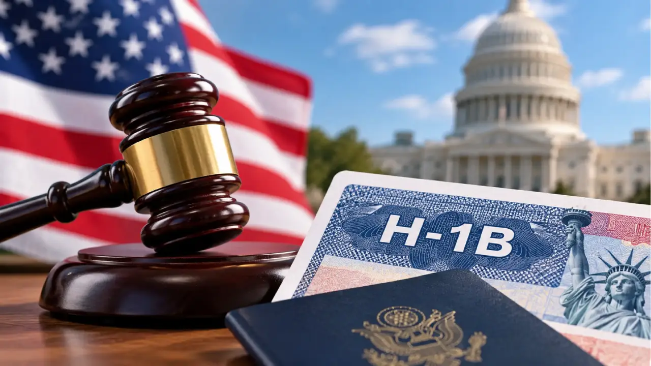 Juez bloquea cobro de $100,000 para nuevas visas H-1B en EE. UU. Imagen de Juez bloquea cobro de $100,000 para nuevas visas H-1B en EE. UU.