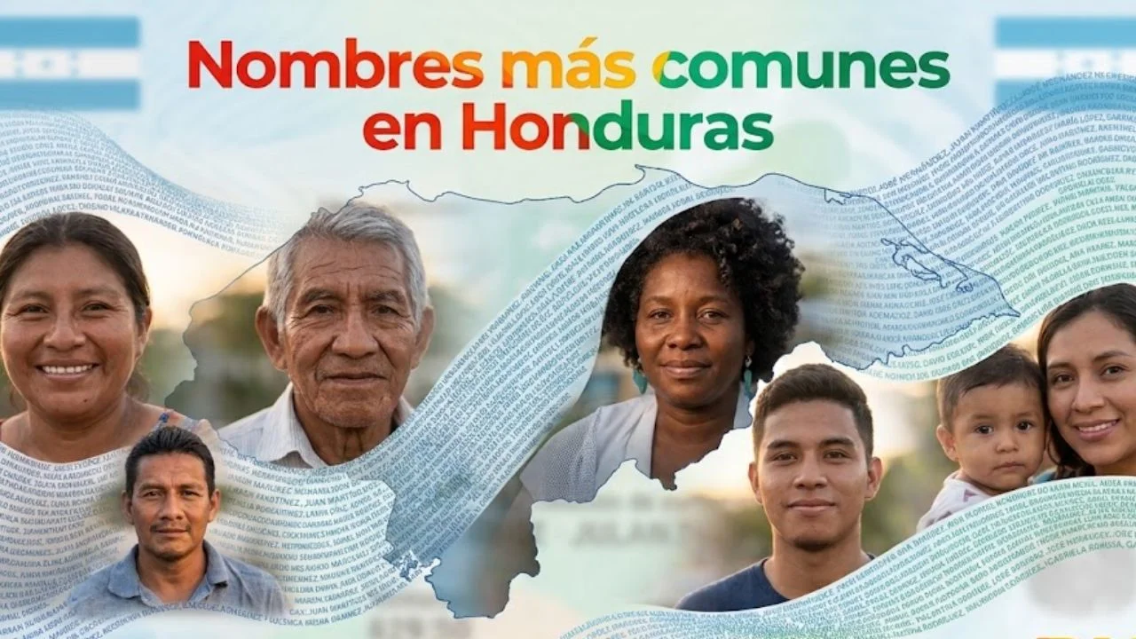 Lista de los nombres más comunes en Honduras y los apellidos con más registros Imagen de Lista de los nombres más comunes en Honduras y los apellidos con más registros