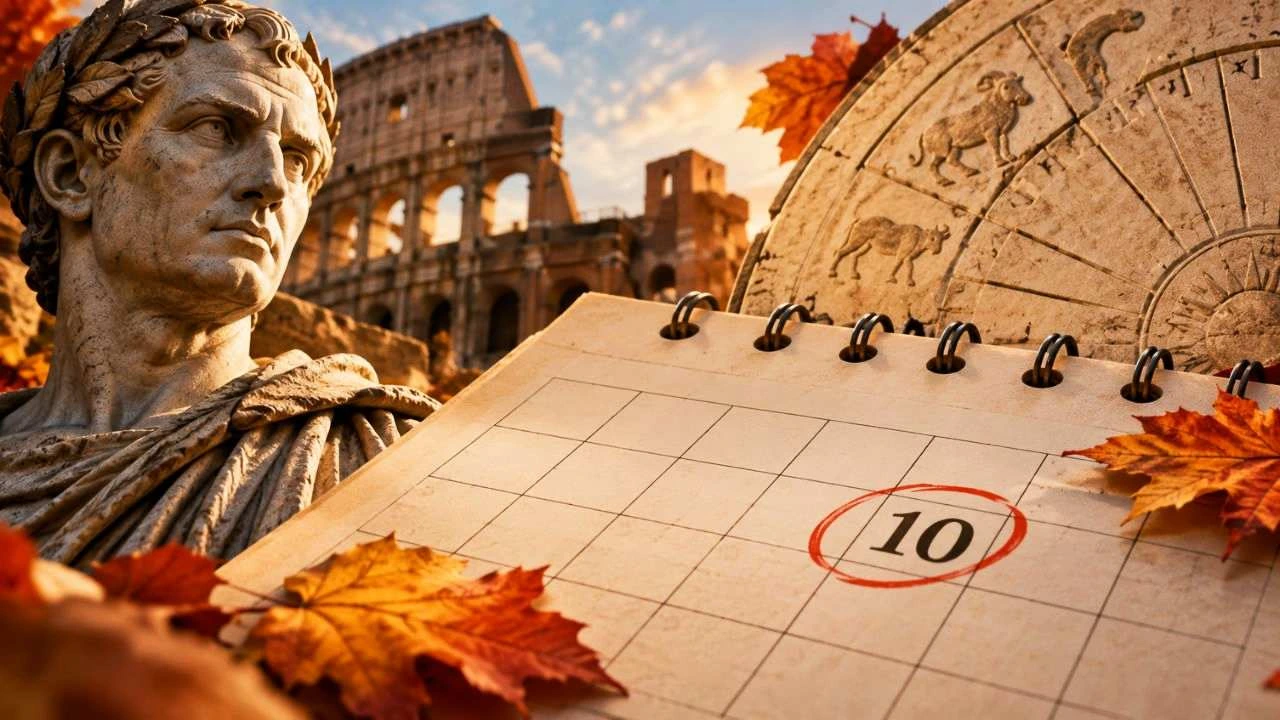 Octubre carga un nombre equivocado desde hace más de 2,000 años Imagen de Octubre carga un nombre equivocado desde hace más de 2,000 años