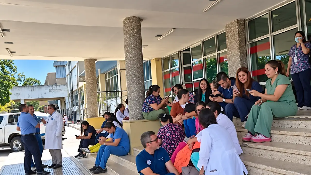 Cuestionan por qué Trabajo no sanciona a médicos tras cinco semanas de paro Imagen de Cuestionan por qué Trabajo no sanciona a médicos tras cinco semanas de paro