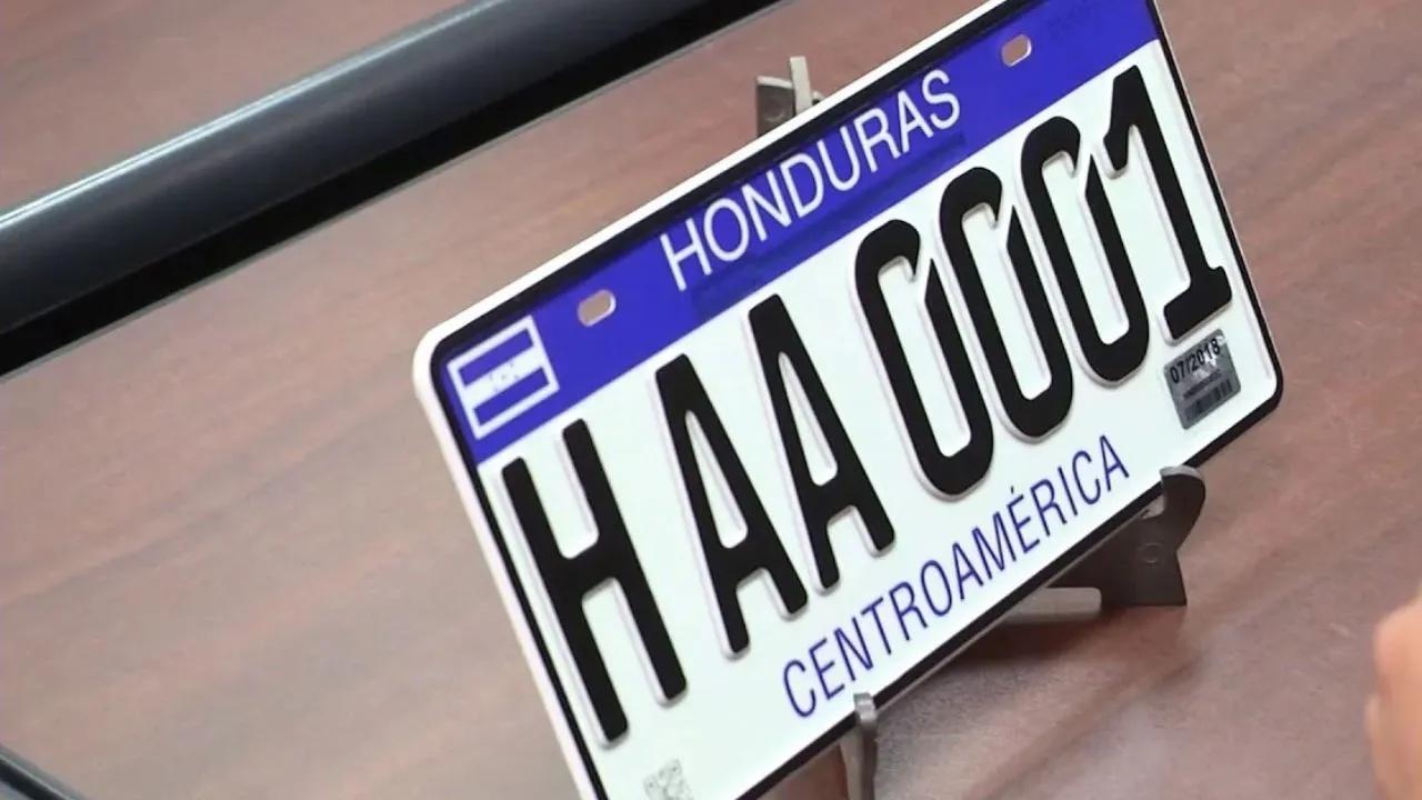 Imagen de Requisitos para recibir las nuevas placas vehiculares en Honduras
