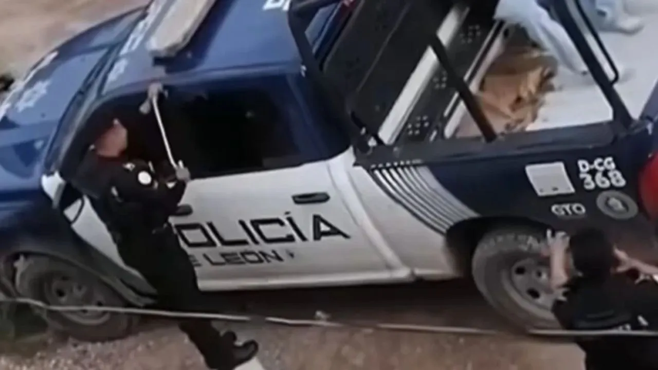 Policía olvida las llaves dentro de patrulla con detenido y así intenta abrirla Imagen de Policía olvida las llaves dentro de patrulla con detenido y así intenta abrirla